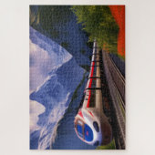 Zug-Puzzle Puzzle (Vertikal)