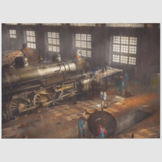 Zug - Reparatur - Dritte Tür rechts 1942 Seidenpapier