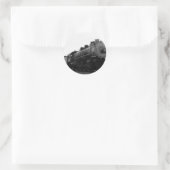 ZUG RUNDER AUFKLEBER (Tasche)