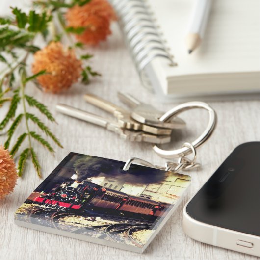 Zug Schlüsselanhänger (Vorderseite rechts)