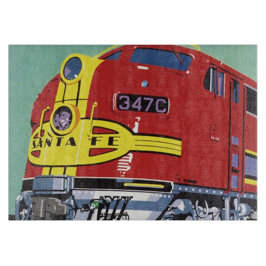 Zug Schneidebrett (Vorderseite)