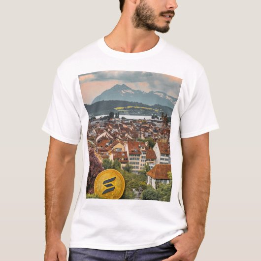 Zug, Schweiz* SOLANA * Geburtsgenehmigung T-Shirt (Vorderseite)