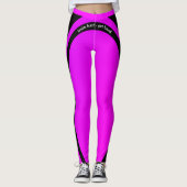 Zug schwer - hart werden leggings (Vorderseite)
