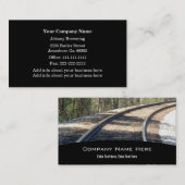 Zug spürt Visitenkarte auf (Vorne/Hinten)