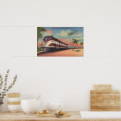 Zug - Streamlining durch Florida Poster (Küche)