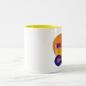 ZUG-TASSE FÜR KINDER ZWEIFARBIGE TASSE (Mittel)