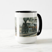 Zug-Tasse für Vater #1 Tasse (VorderseiteRechts)