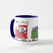 Zug-Tasse Tasse (Vorderseite Links)