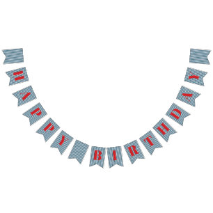 Zug-themed Geburtstags-Party-Fahne Wimpelkette