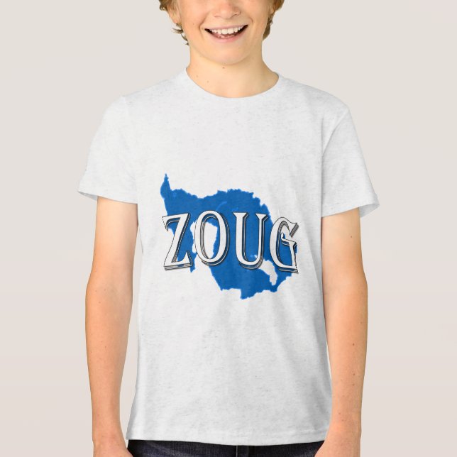 Zug Tri-Blend Shirt (Vorderseite)