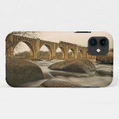 Zug über James River Case-Mate iPhone Hülle (Rückseite (Horizontal))