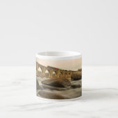 Zug über James River Espressotasse (Vorderseite)