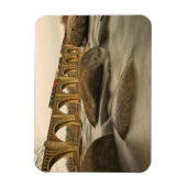 Zug über James River Magnet (Vertikal)