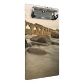 Zug über James River Mini Klemmbrett (Schrägansicht)