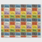 Zug um Zug: Die Züge Geschenkpapier (Flach)