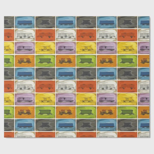 Zug um Zug: Die Züge Geschenkpapier (Flach)