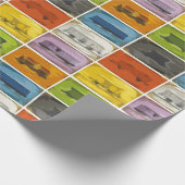 Zug um Zug: Die Züge Geschenkpapier (Ecke)