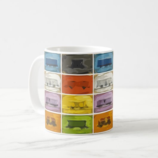 Zug um Zug: Die Züge Kaffeetasse (Vorderseite Links)