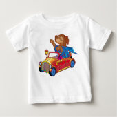 Zug und Auto Baby T-shirt (Vorderseite)