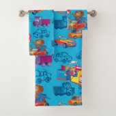 Zug und Auto für den Jungen Badhandtuch Set (Insitu)