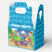 Zug und Auto für den Jungen Geschenkschachtel (Geöffnet)