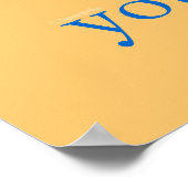 Zug und Auto Poster (Ecke)