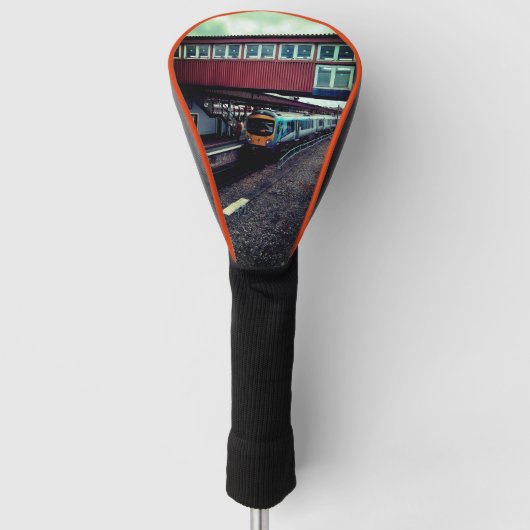 Zug unter der Brücke Golf Headcover (Vorderseite)