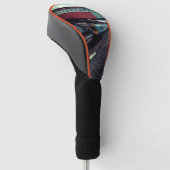 Zug unter der Brücke Golf Headcover (angewinkelt)