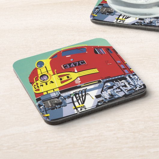 Zug Untersetzer (Linke Seite)