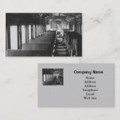 Zug-Visitenkarte Visitenkarte (Vorne/Hinten)