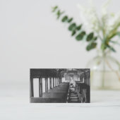 Zug-Visitenkarte Visitenkarte (Stehend Vorderseite)