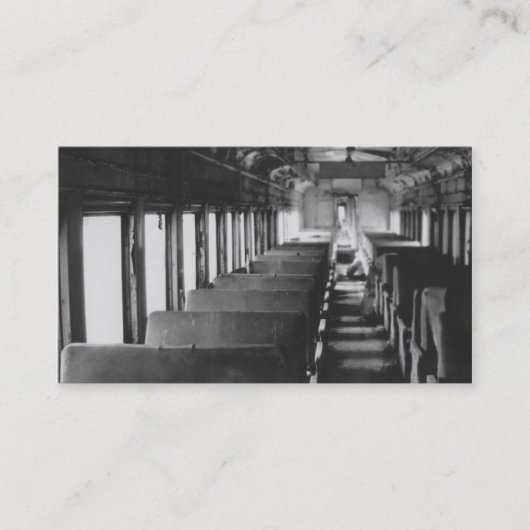 Zug-Visitenkarte Visitenkarte (Vorderseite)