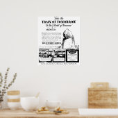 Zug von morgen - New Yorker Zentralbahn Poster (Küche)