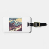 Zug, wenn andere nicht fahren gepäckanhänger (Vorderseite horizontal)