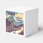 Zug, wenn andere nicht fahren geschenkschachtel (Rückseite)