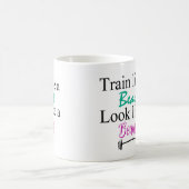 Zug wie ein Tier Kaffeetasse (Mittel)