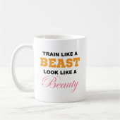 Zug wie ein Tier Kaffeetasse (Links)