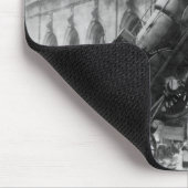 Zug-Wrack bei Montparnasse 1895 Mousepad (Ecke)