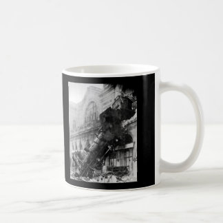 Zug-Wrack bei Montparnasse, Eisenbahn-Desaster Kaffeetasse