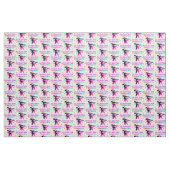 ZUG ZU EINER GYMNASTIKKAMPION STOFF (Yard (91,4 cm))