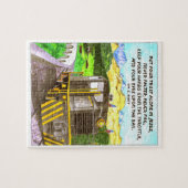 Zug zum Himmel Puzzle (Horizontal)