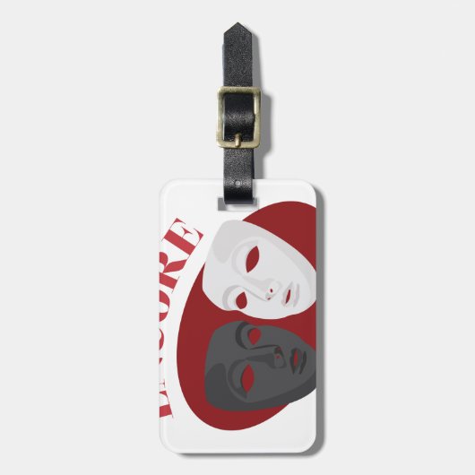 Zugabe Gepäckanhänger (Vorderseite vertikal)