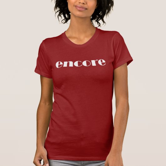 Zugaben-T - Shirt (Vorderseite)