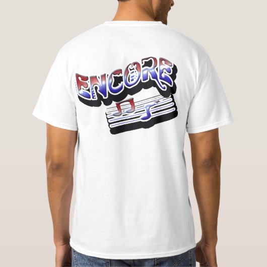 Zugaben-T - Shirt (Rückseite)