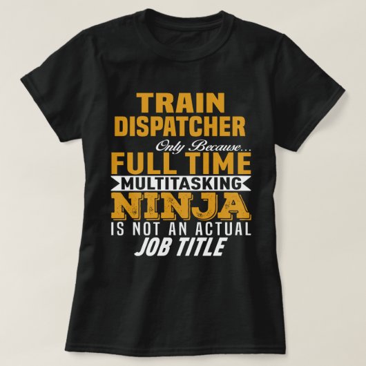 Zugabfertigung T-Shirt (Design vorne)