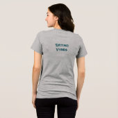 Zugang gewährt | Retro-Hacker-Disketten-Grafik Tri-Blend Shirt (Rückseite voll)