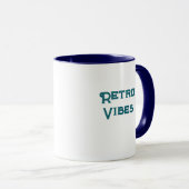 Zugang gewährt | Retro-Tech & Cybersicherheit Disk Tasse (VorderseiteRechts)