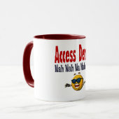 Zugang verweigert tasse (Vorderseite Links)