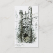 Zugang zu Visitenkarten der Kings Uni Visitenkarte (Rückseite)