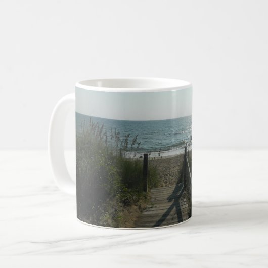 Zugang zum Strand Kaffeetasse (Vorderseite Links)